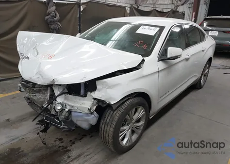 2015 Chevrolet Impala 2Lt из США, поврежденный, VIN 2G1125S38F9237846